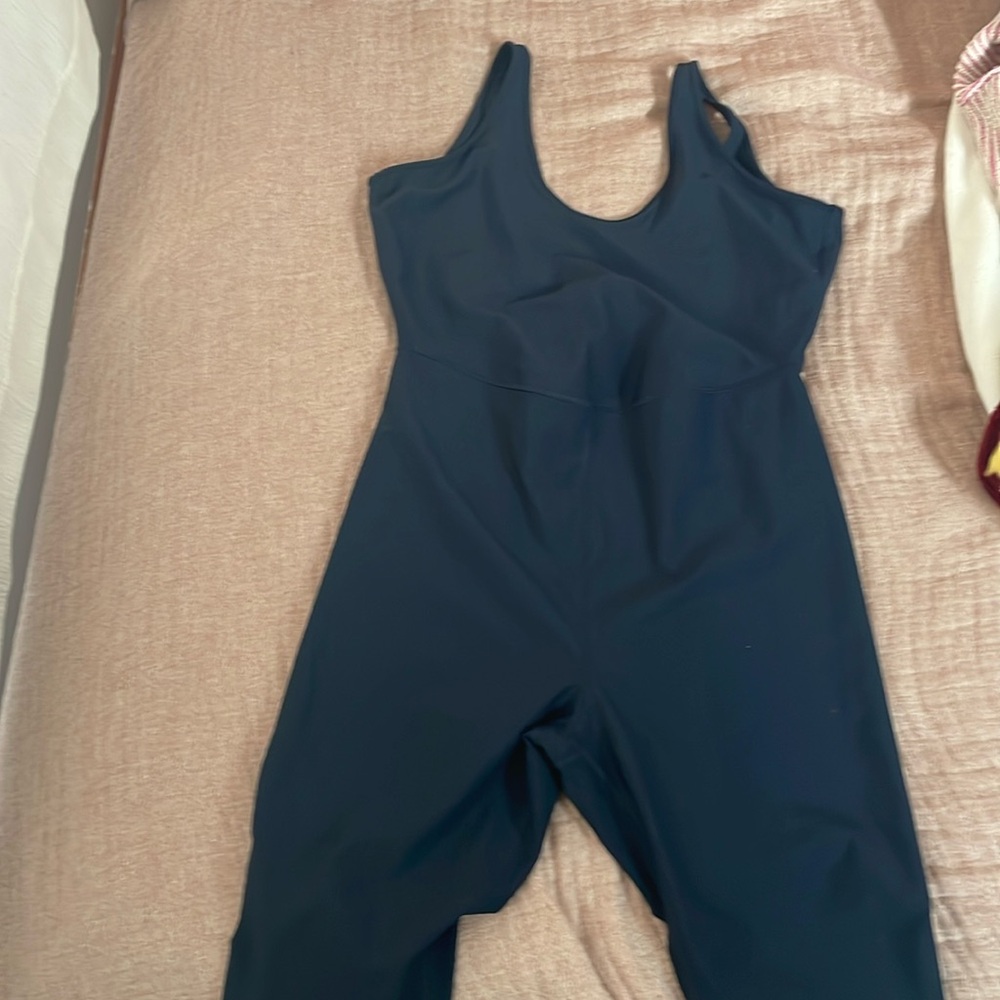 Navy unitard
